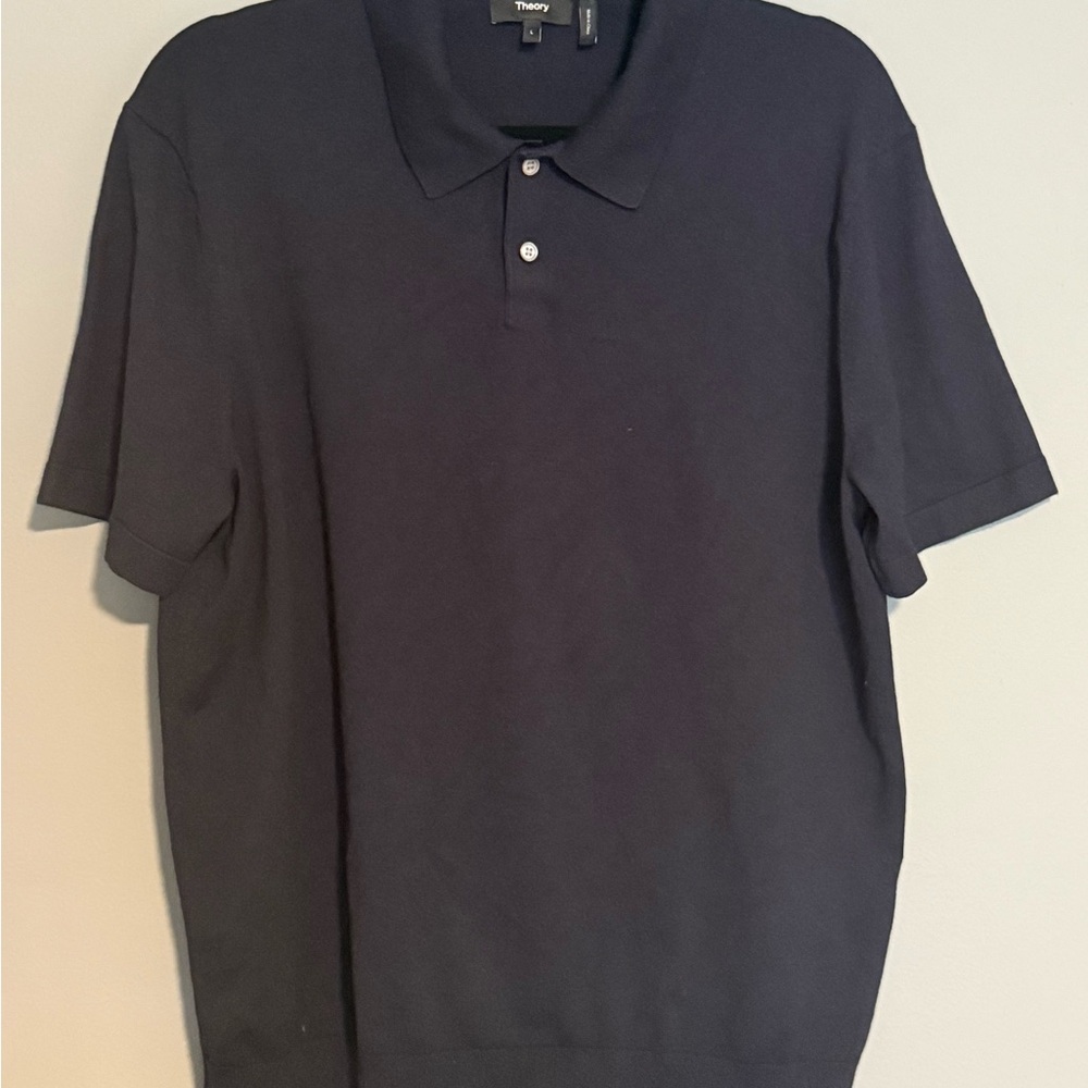Theory Men's Dark Polo Shirt
